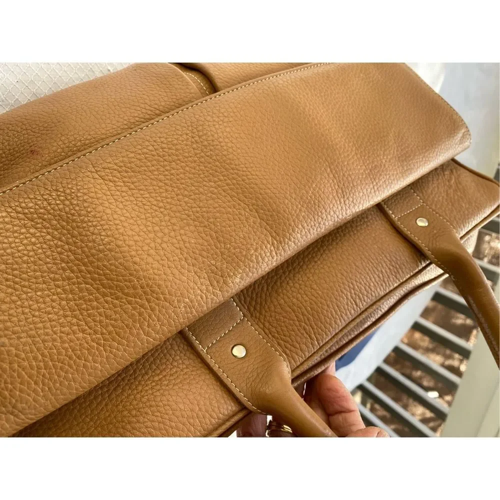 Rossi & Caruso Real Leather Satchel Bag.